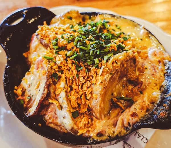 Smoked Yukon Au Gratin