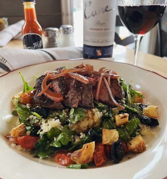 Cast Iron Steak Salad
