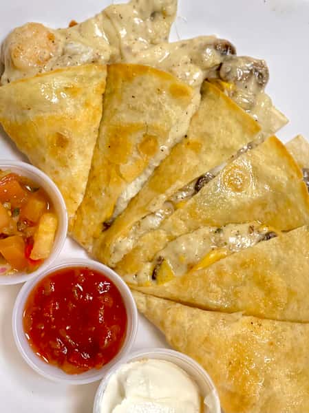 Seafood Quesadilla