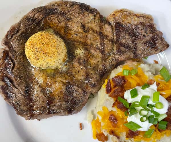 Hand-Cut Ribeye Platter