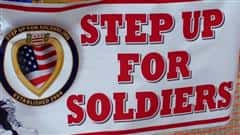 step up for soldiers sign