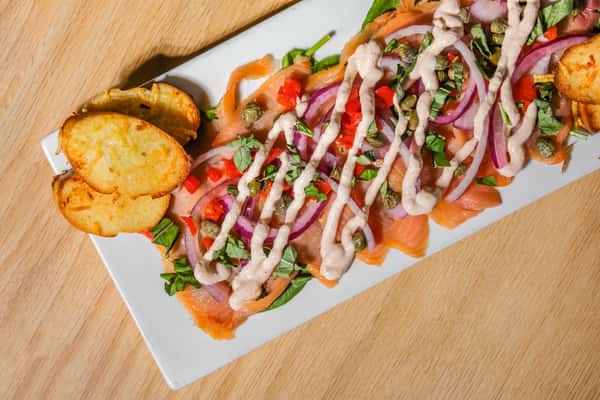 smoked salmon