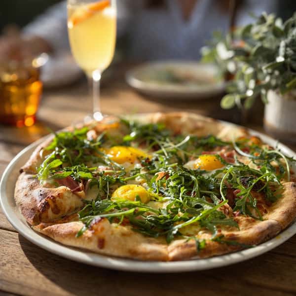 Prosciutto Breakfast Flatbread