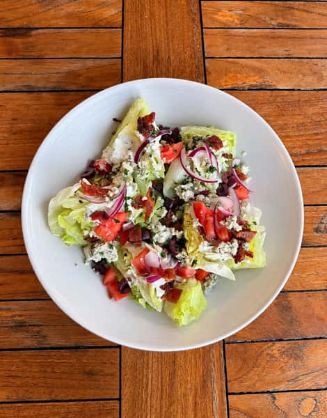 Bacon + Blue Wedge Salad