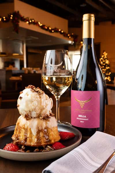 Whiskey Bundt Cake & Wine