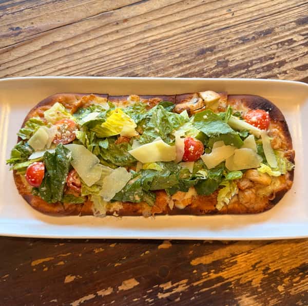 Chicken Caesar Flatbread