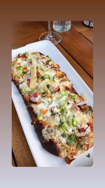 Wild Mushroom Truffle Flatbread