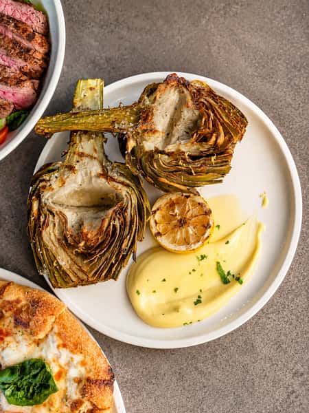 Coastal Grilled Artichoke