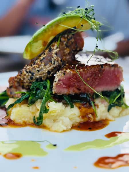 Sesame Encrusted Ahi