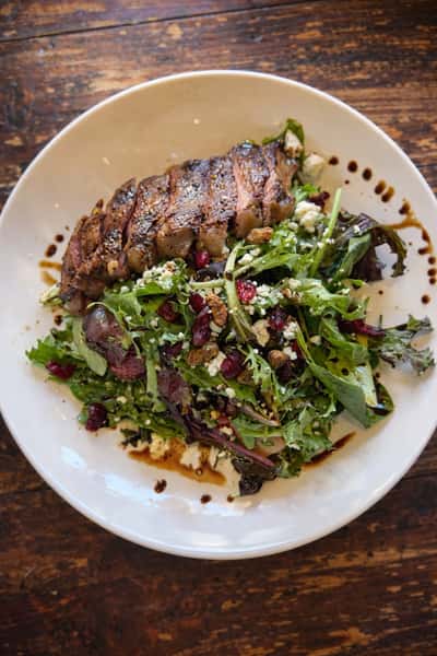 Summer Berry Steak Salad