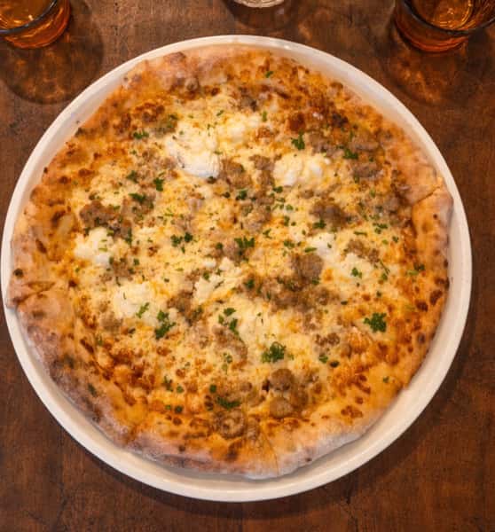 Sausage Ricotta Pizza