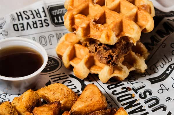 Chicken n Waffles_The Social Goat_1
