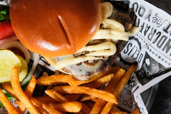 Veggie Mushroom Swiss