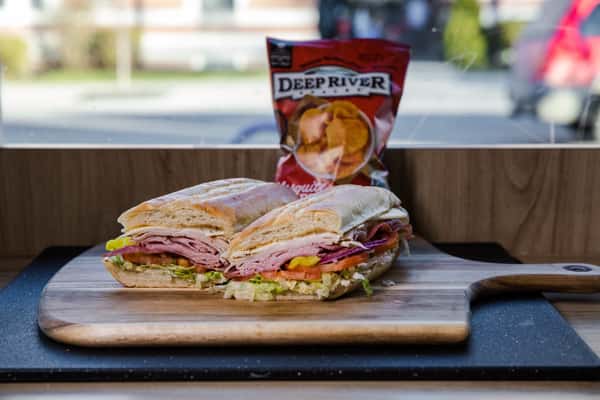 assorted subs and chips