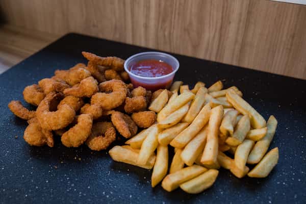 Popcorn Shrimp Dinner
