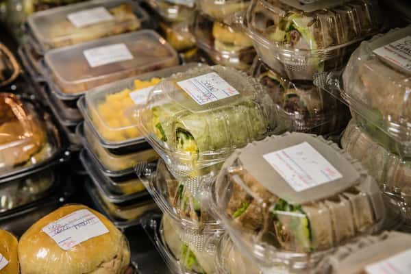 case of to go wraps