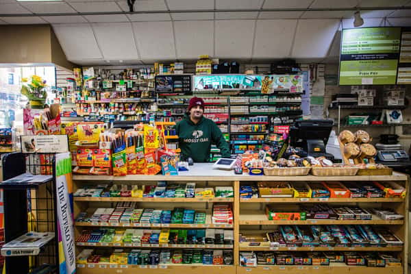 worker at front counter