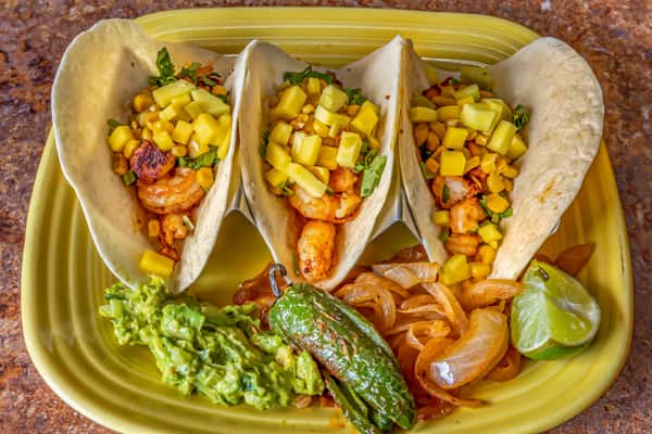 shrimp tacos