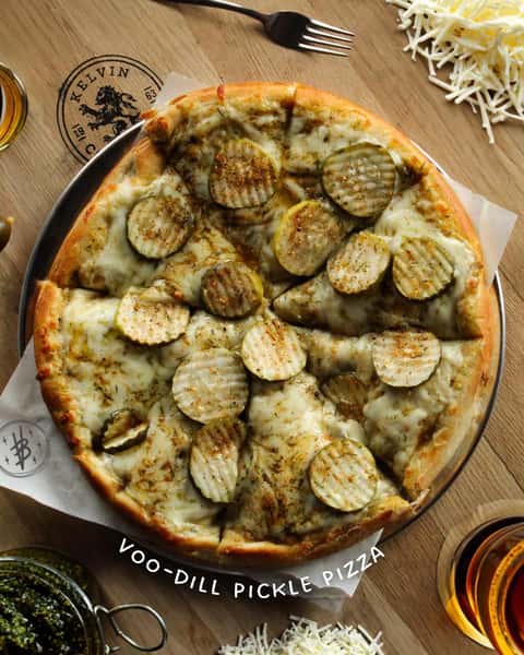 VOO-DILL PICKLE PIZZA