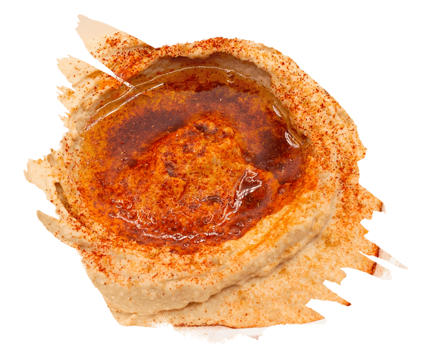 Hummus With 2 Pitas