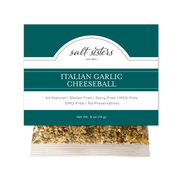 SALT Sisters Cheeseball Italian Garlic