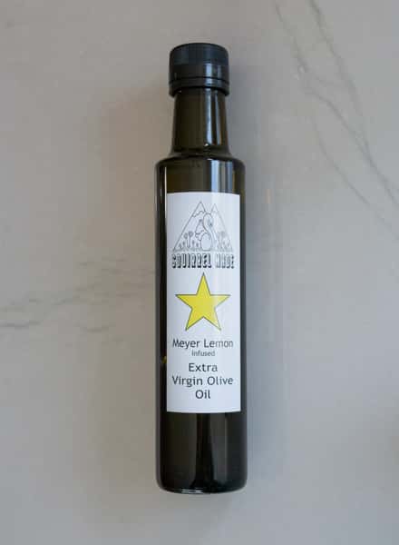 Squirrel Made Meyer Lemon Infused Extra Virgin Olive Oil