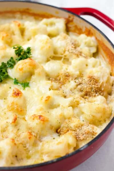 Cauliflower Au Gratin