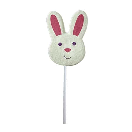 Melville Candy Co. Sanded Bunny Face Lollipops
