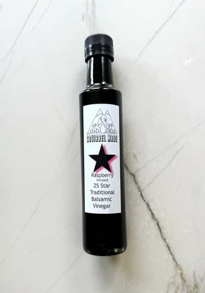 Squirrel Made Raspberry Infused 25 Star Traditional Balsamic Vinegar