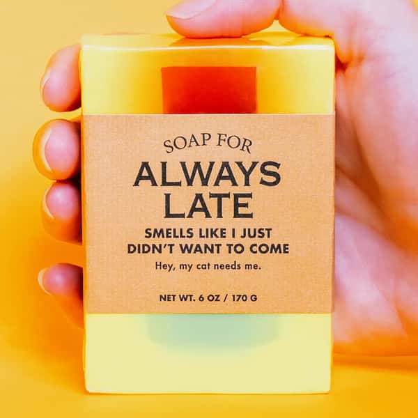 Whiskey River Soap Co. Always Late Soap