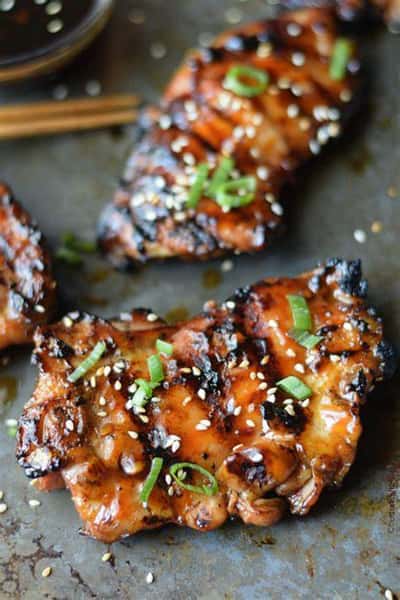 Teriyaki Chicken Cutlet