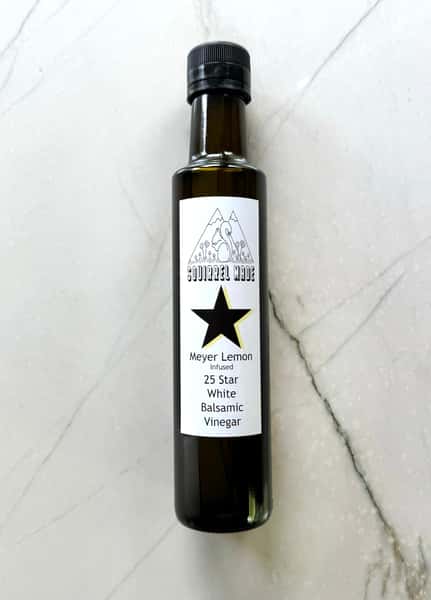 Squirrel Made Meyer Lemon Infused 25 Star White Balsamic Vinegar