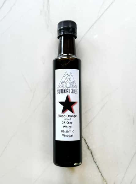 Squirrel Made Blood Orange Infused 25 Star White Balsamic Vinegar