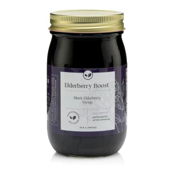 Elderberry Boost Black Elderberry Syrup 16oz