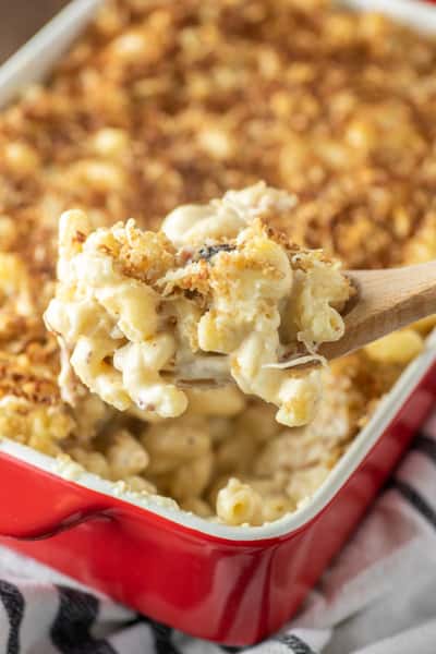 Smoked Gouda & Bacon Mac N Cheese