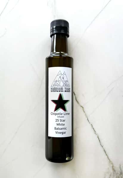 Squirrel Made Chipotle Lime Infused 25 Star White Balsamic Vinegar