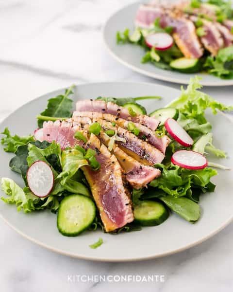 Smoked Ahi Tuna Salad
