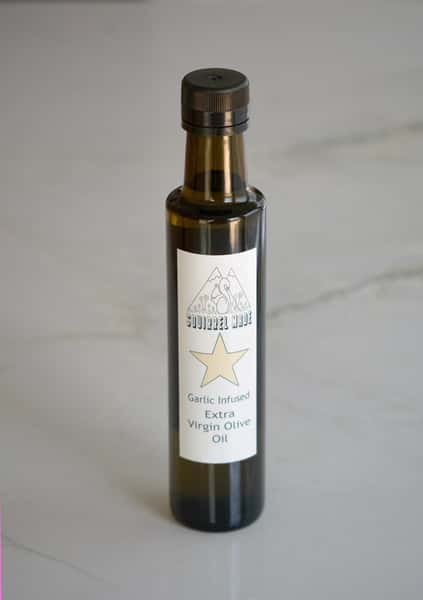Squirrel Made Garlic Infused Extra Virgin Olive Oil