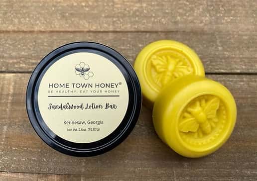 Hometown Honey Sandalwood Lotion Bar