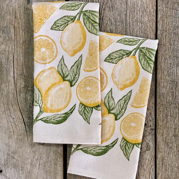 Lemon Pattern - Kitchen Towel