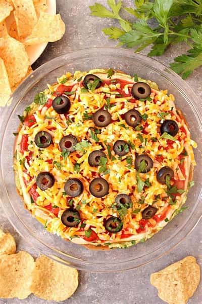 5 Layer Dip (Fiesta Style)