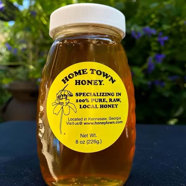 Hometown Honey 8oz Glass Jar