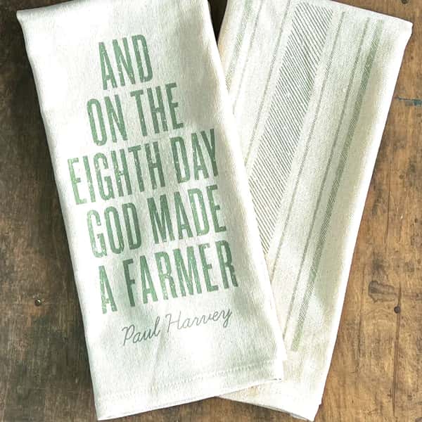 God Made A Farmer - Kitchen Towel