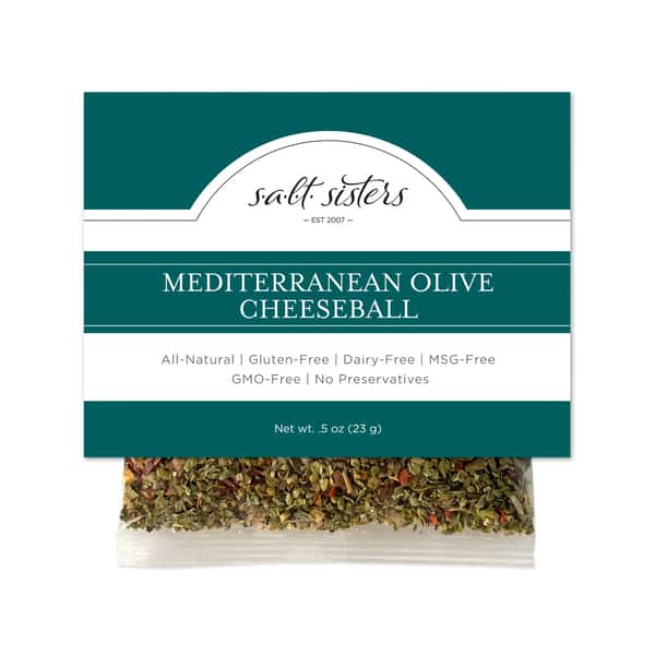 SALT Sisters Cheeseball Mediterranean Olive