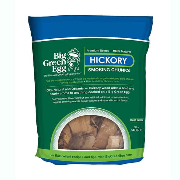 Big Green Egg Hickory Smoking Chunks