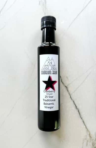 Squirrel Made Cranberry Infused 25 Star Traditional Balsamic Vinegar