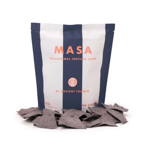 Masa Tortilla Chips - Blue, 5oz Bag