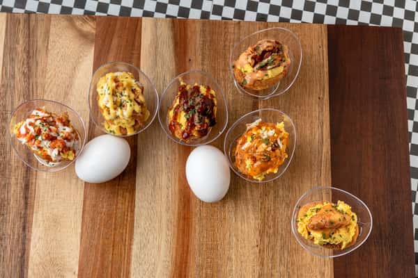 6-Pack Variety Gourmet Deviled Eggs (NOT FRIED)