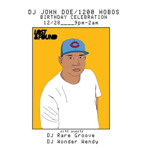 cincinnati dj event flyer from the best bar in OTR