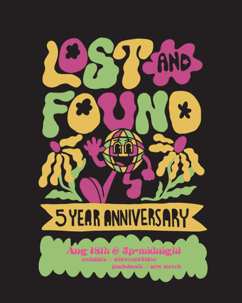 5 Year Party: Aug 18